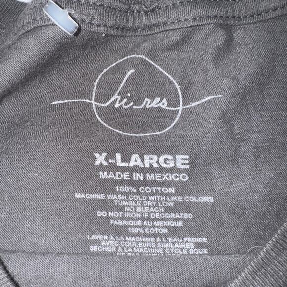 Hi-Res Short Sleeve Gray T Shirt, Universe Print XXL Unisex Adults - Picture 3 of 7